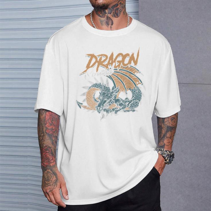 Dragon Sound Recording Sound And Audio Engineer T-Shirt Gifts for Him