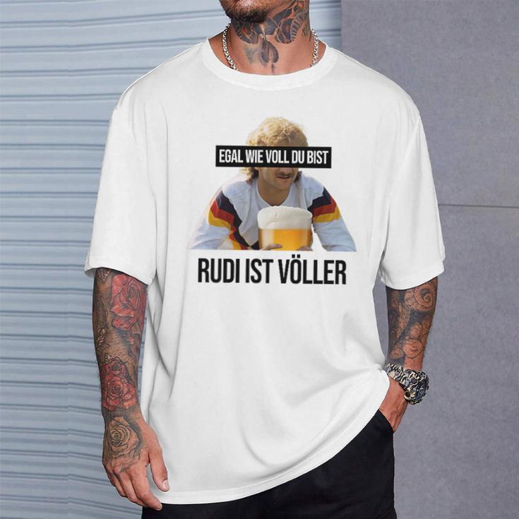 Egal Wieoll Du Bist Rudi Istoller Lecker Bierchen Bier T-Shirt Geschenke für Ihn