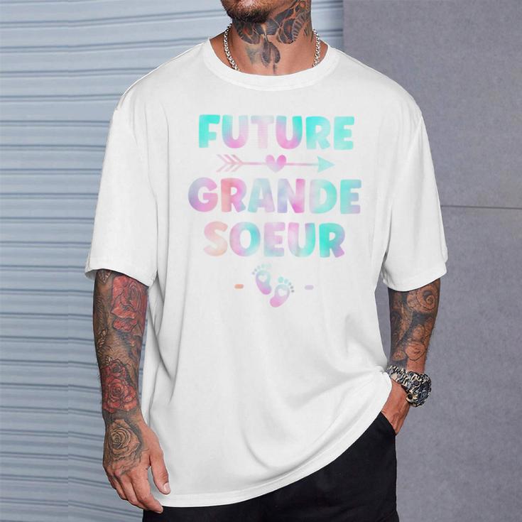 Enfant Future Grande Soeur 2024 Jeais Etre Grande Soeur Surprise T-Shirt Cadeaux pour lui