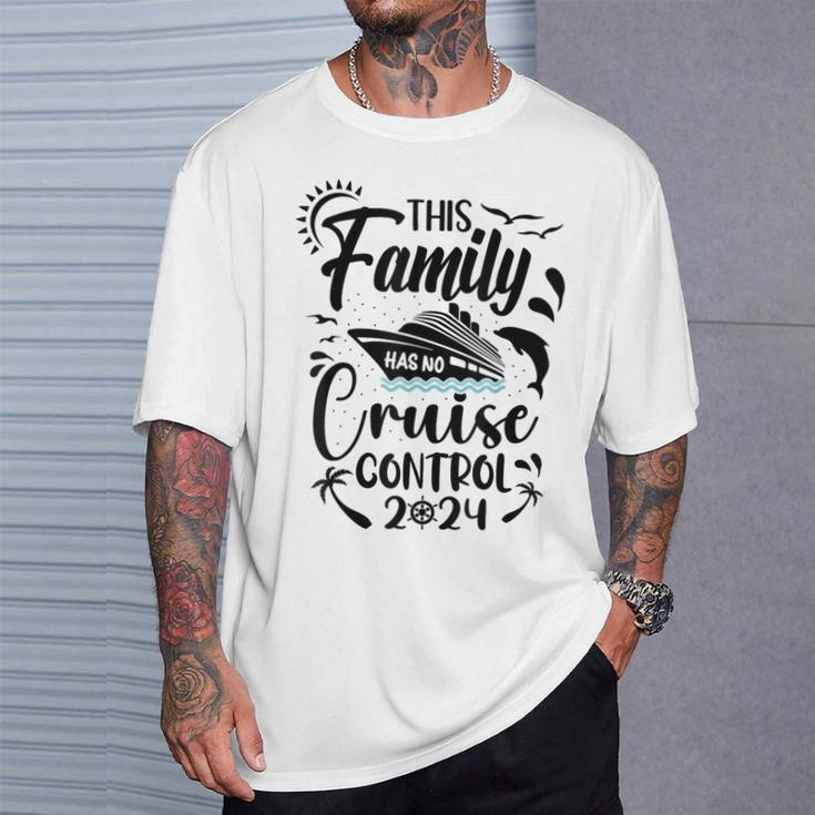 This Family Cruise Has No Control 2024 T-Shirt Gifts for Him