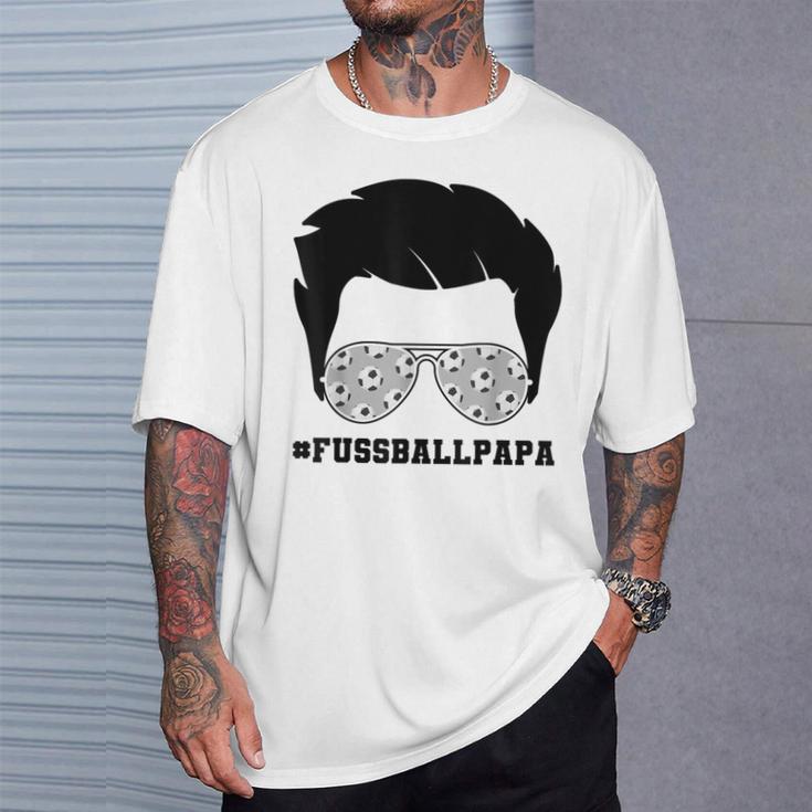 Fußballpapa Football Dad T-Shirt Geschenke für Ihn