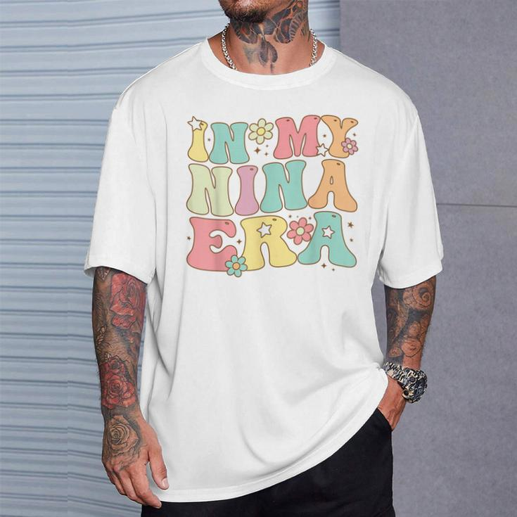 Groovy In My Nina Era Nina Retro T-Shirt Gifts for Him