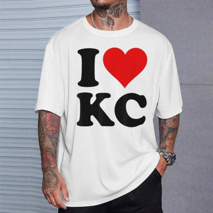 I Heart Love Kansas City Kc Missouri T-Shirt Gifts for Him
