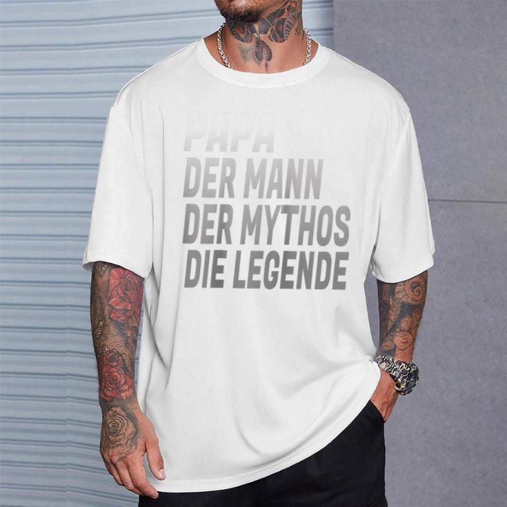 Herrenatertagsgeschenk Papa &Ater Atertag Spruch Raglan T-Shirt Geschenke für Ihn