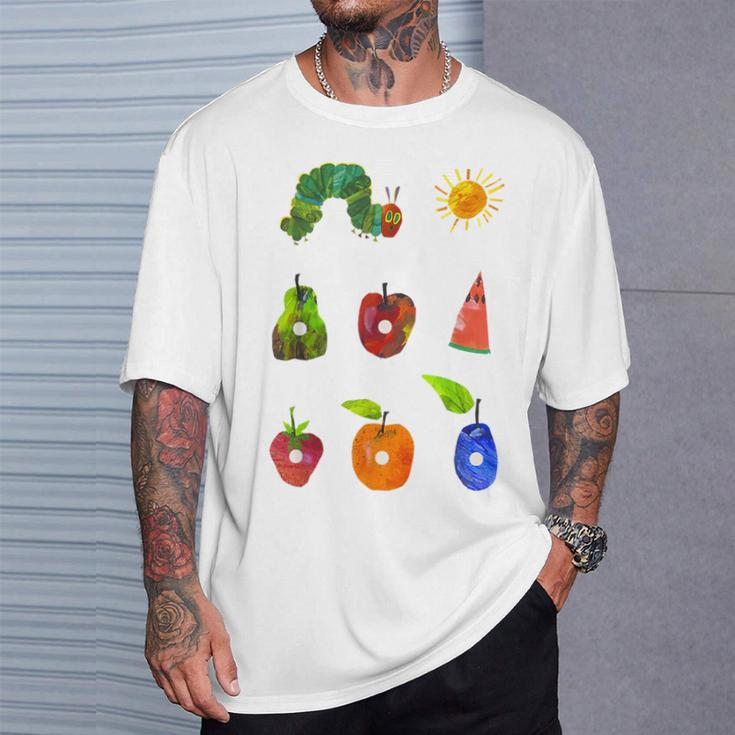 Hungry Caterpillar Fruit Always Hungry Caterpillar Saturday T-Shirt Gifts for Him