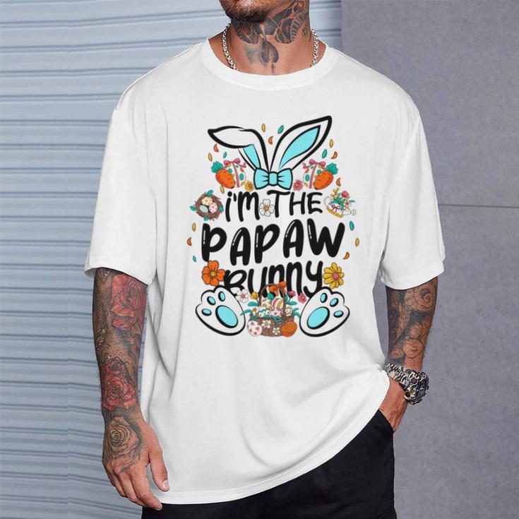 Ich Bin Der Papaw-Hase Lustiger Papaw-Ostertag T-Shirt Geschenke für Ihn