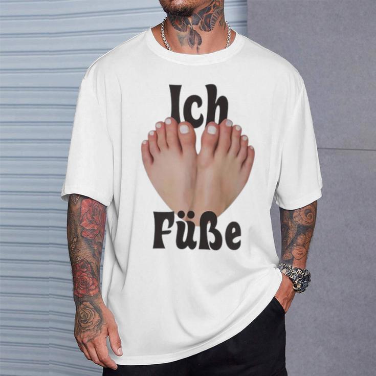 Ich Liebe Füße Lustiges T-Shirt Geschenke für Ihn