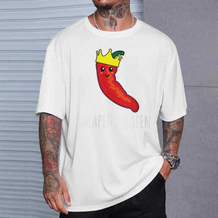 Jalapeno Queen T-Shirt Gifts for Him