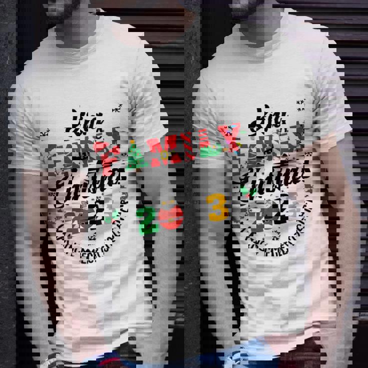 King Family Name Christmas Matching Surname Xmas T-Shirt Gifts for Him