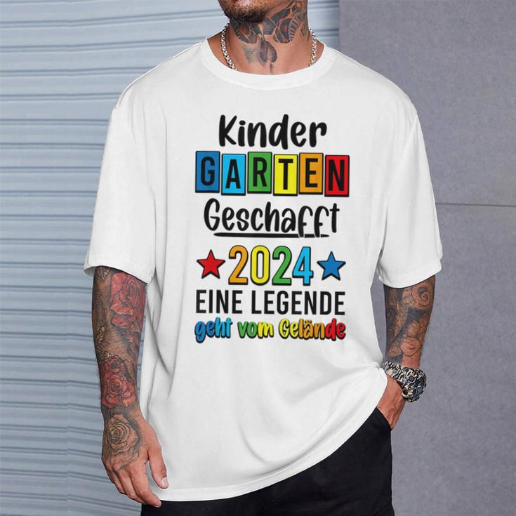 Kita Abgänger 2024 Kita Geschafft 2024 Kita Ade 2024 T-Shirt Geschenke für Ihn