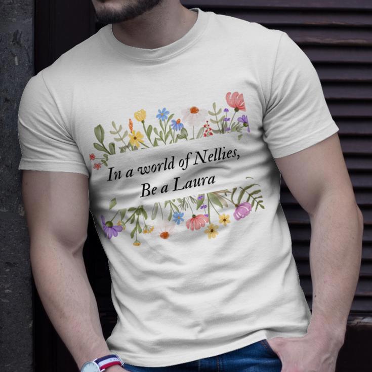 Be A Laura Book Fan Prairie Fans Little House T-Shirt Gifts for Him