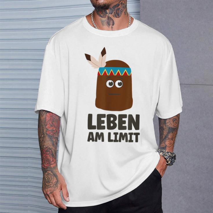 Leben Am Limit Schaumkiss Schokokiss Indian Gray S T-Shirt Geschenke für Ihn