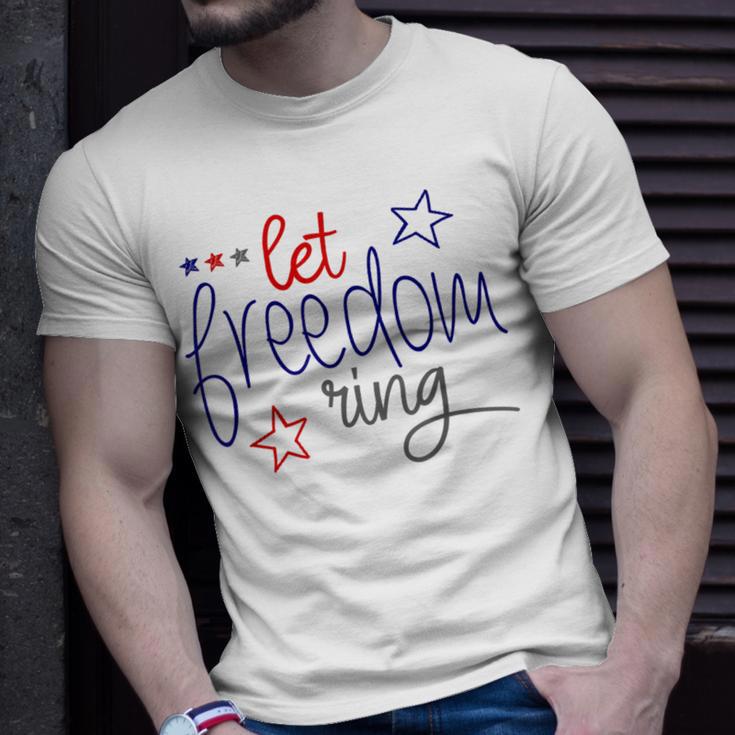 Let Freedom Ring Cool Usa Independence Day T-Shirt Gifts for Him