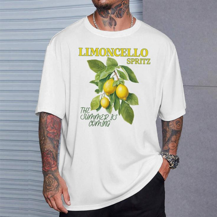 Limoncello Spritz X Lemons Liqueur Lemon Liqueur Lemon Fun T-Shirt Geschenke für Ihn