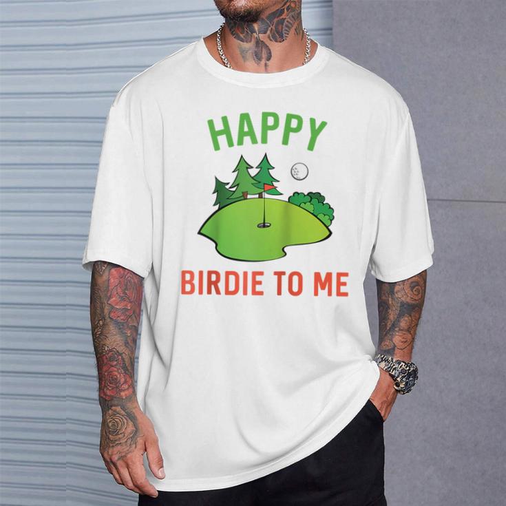 Lustiges Golfspielzeug Happy Birdie To Me Golfer Papa Onkel Geburtstagsgeschenk Raglan T-Shirt Geschenke für Ihn