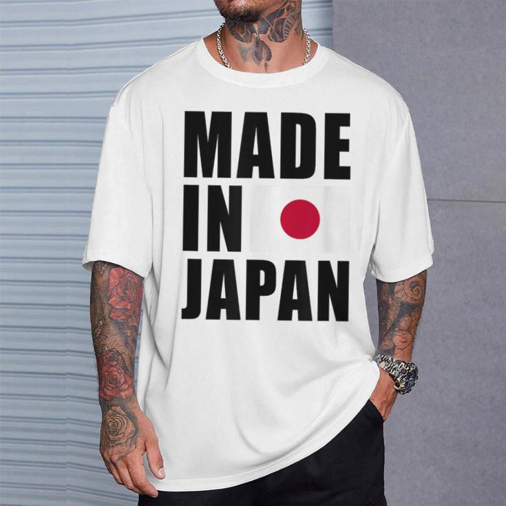 Made In Japan Japanese Flag Pride T-Shirt Gifts for Him