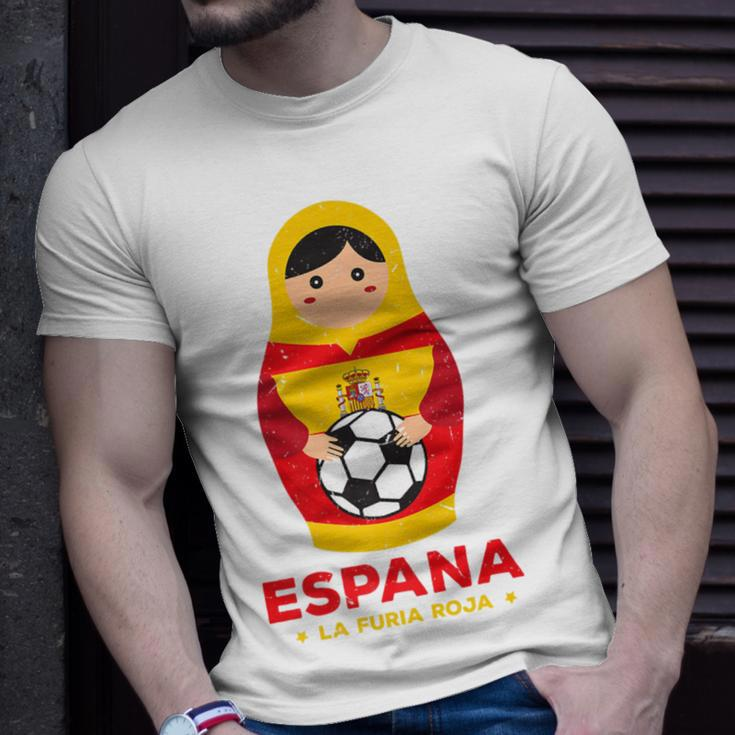 Matryoshka Spain 2018 Dolls Espana Team T-Shirt Gifts for Him