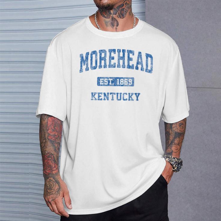 Morehead Kentucky Ky Vintage Athletic Sports T-Shirt Gifts for Him