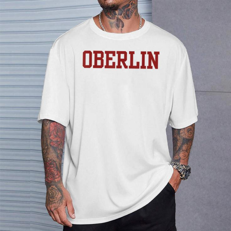 Oberlin College 02 T-Shirt Gifts for Him
