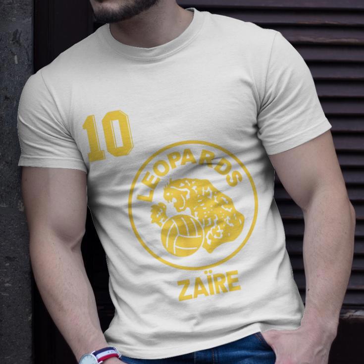 Retro Zaire Soccer Jersey 1974 Football Africa 10 T-Shirt Gifts for Him