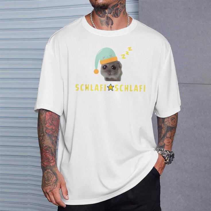 Sad Hamster Schlafen Schlafi Schlafi T-Shirt Geschenke für Ihn