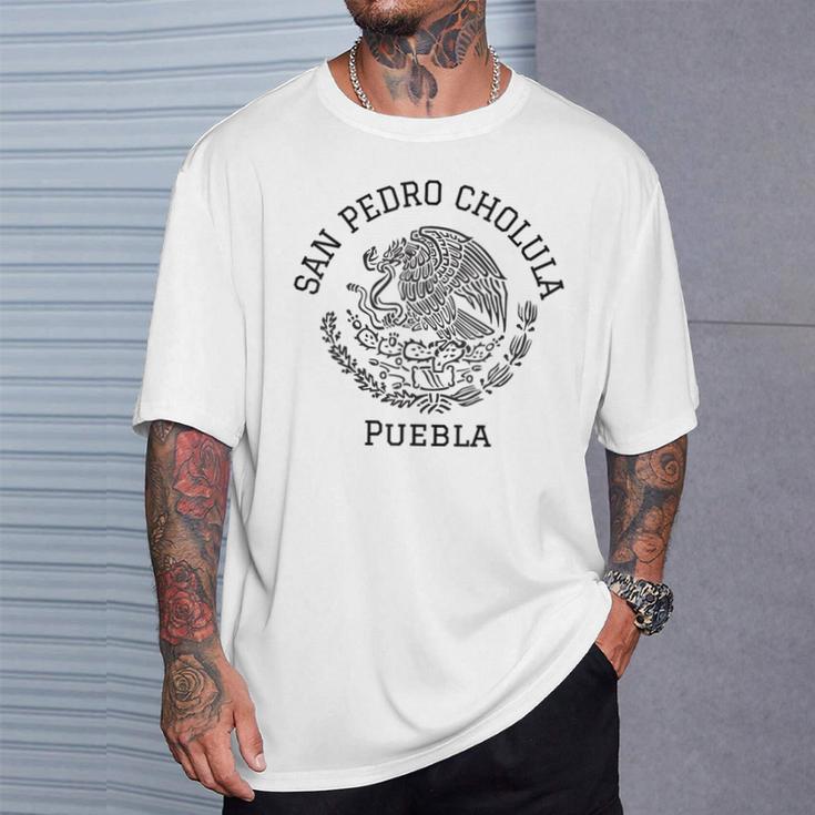 San Pedro Cholula Puebla Mexico T-Shirt Gifts for Him