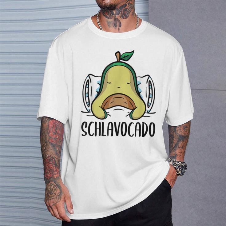 Schlavocado Pyjamas Avocado T-Shirt Geschenke für Ihn