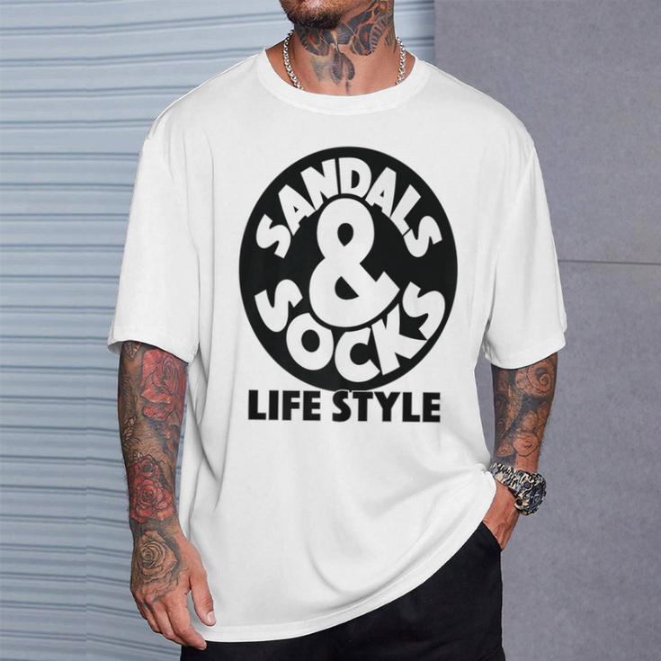 Sock Hop Beach Lifestyle Clothes T-Shirt Gifts for Him