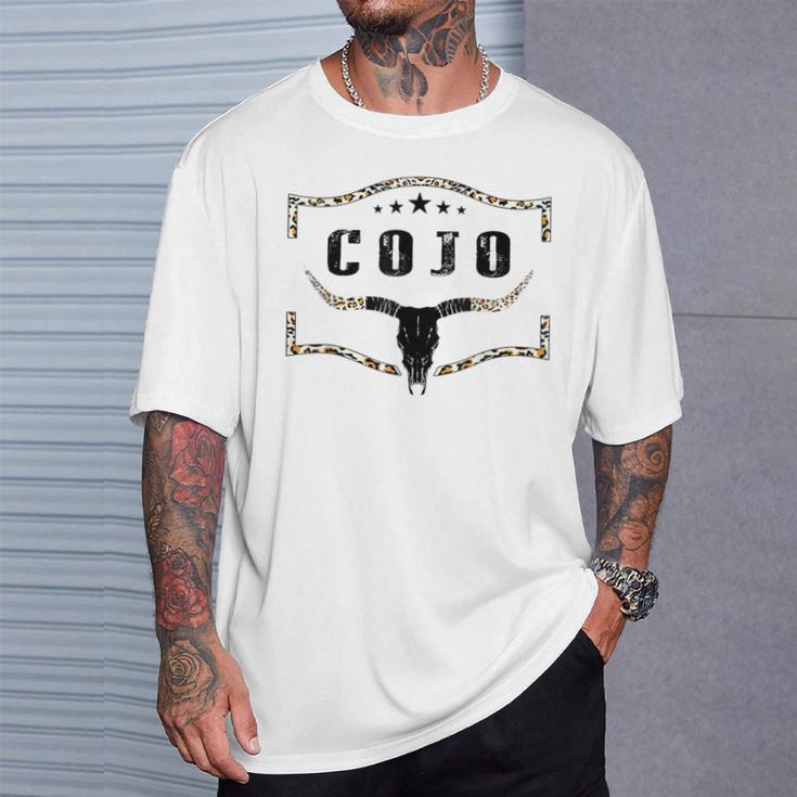 Vintage Cojo Bull Skull Country Music T-Shirt Gifts for Him