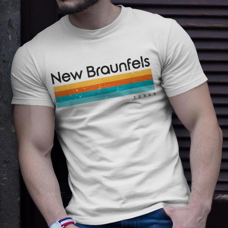 Vintage New Braunfels Tx Texas Usa Retro T-Shirt Gifts for Him