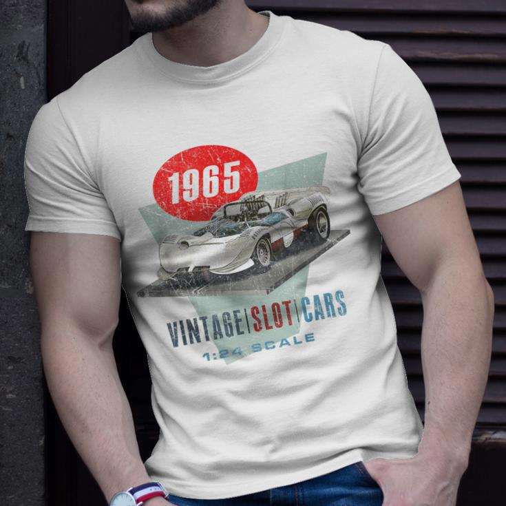 Vintage Slot Car Racing T-Shirt Gifts for Him