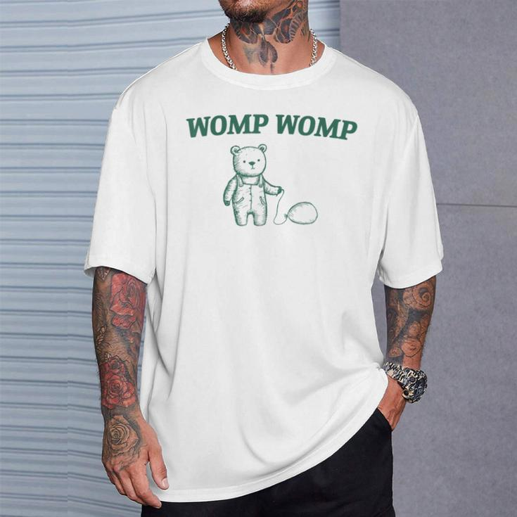 Womp Womp Bear With Ballon Meme T-Shirt Gifts for Him