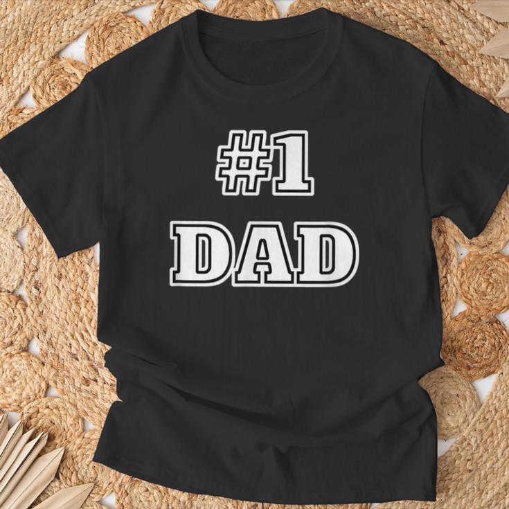 1 Papa T-Shirt Geschenke für alte Männer