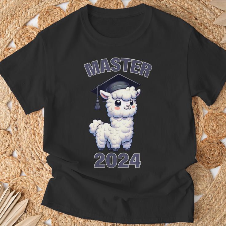 2024 Master Abschluss Studium Für Absolvent Masterabschluss T-Shirt Geschenke für alte Männer