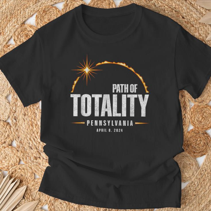 2024 Total Solar Eclipse Pennsylvania Total Eclipse 2024 T-Shirt Gifts for Old Men