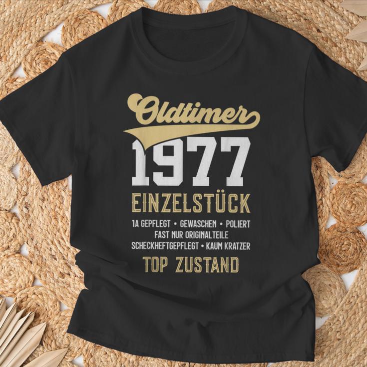 46 Jahre Oldtimer 1977Intage 46Th Birthday T-Shirt Geschenke für alte Männer