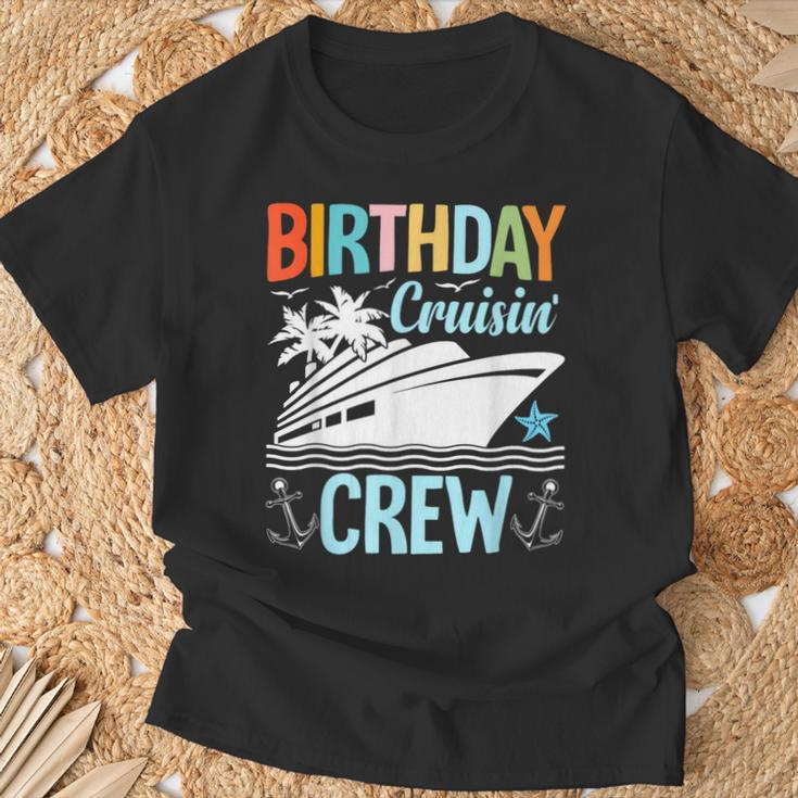 60Th Birthday Cruise 60 Years Old Cruising Crew Bday Party T-Shirt Gifts for Old Men