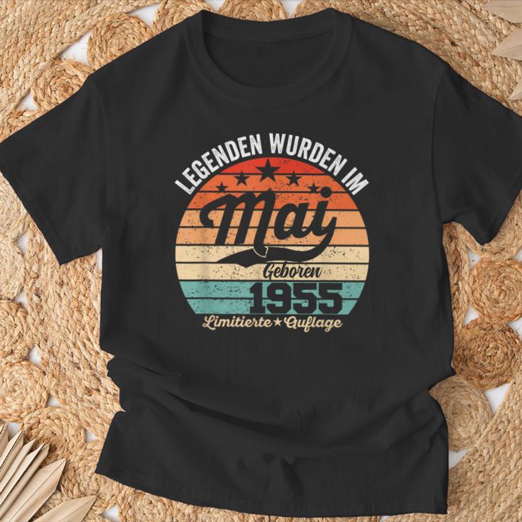 69 Geburtstag Geschenk Mann Legenden Sind Im Mai 1955 T-Shirt Geschenke für alte Männer