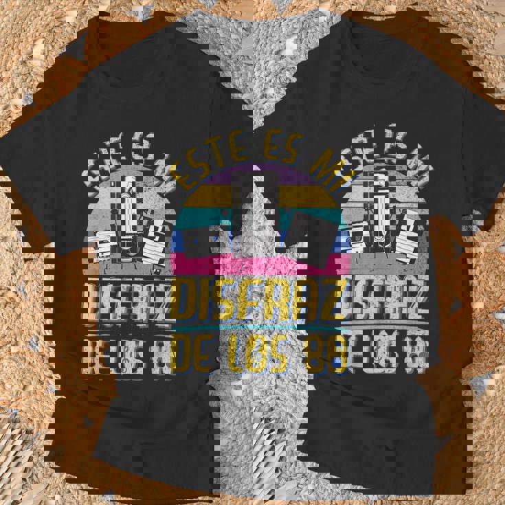 80S Outfit & 80S Costume Hombre Niño Disfraz Años 80 Party Camiseta unisex Regalos para ancianos