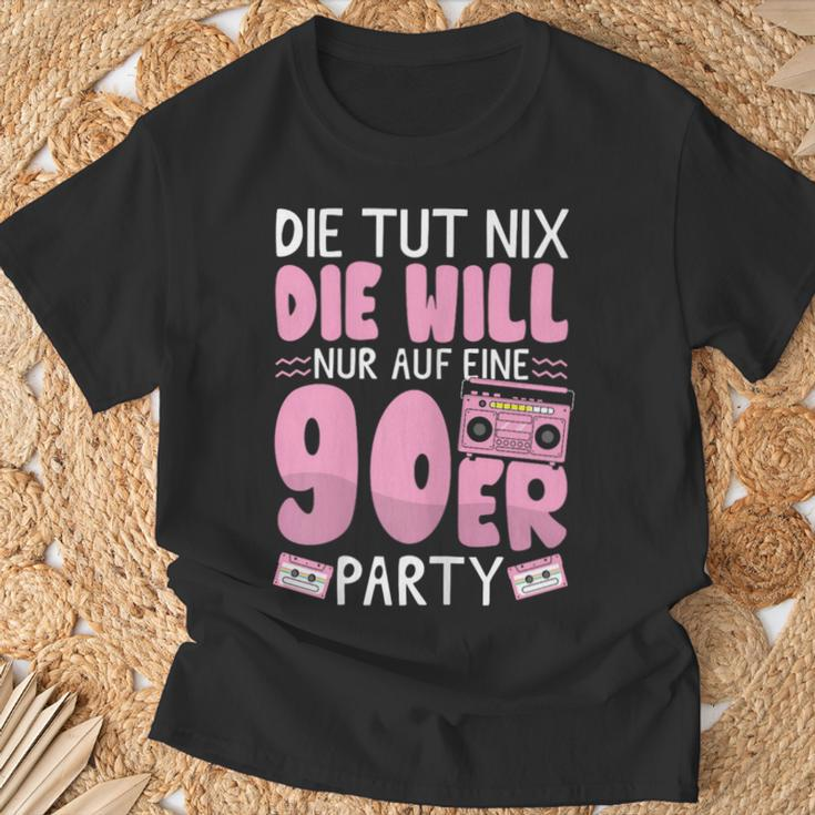 90S Outfit Will Nur Auf Eine 90S Party 90S T-Shirt Geschenke für alte Männer