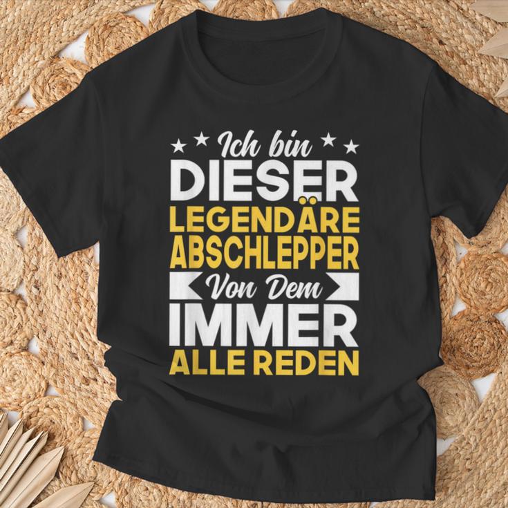 Abschleppdienst Ich Bin Dieser Legendäre Abschlepper T-Shirt Geschenke für alte Männer