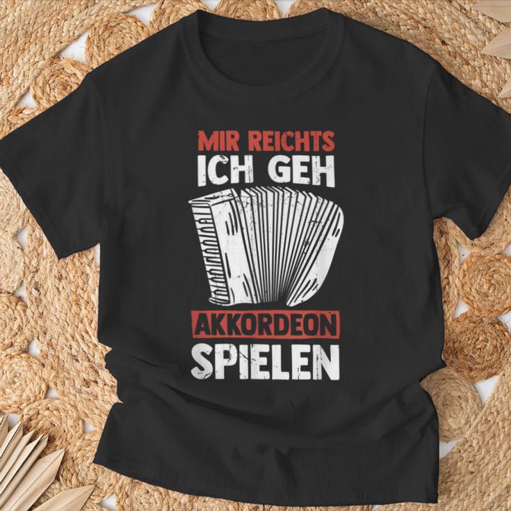 Accordion Play Accordion Player Concertina Music T-Shirt Geschenke für alte Männer