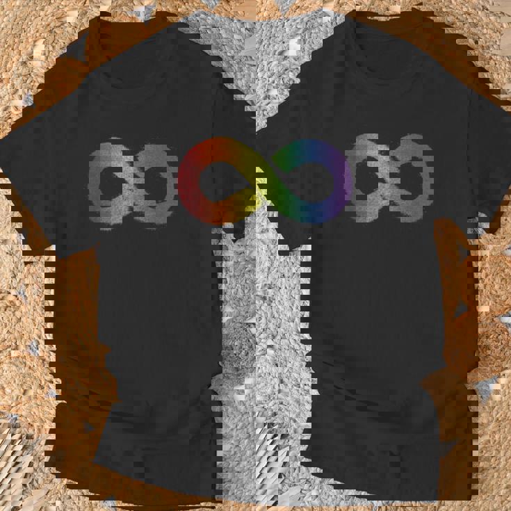 Aceptación De La Neurodiversidad Signo Del Infinito Del Camiseta unisex Regalos para ancianos