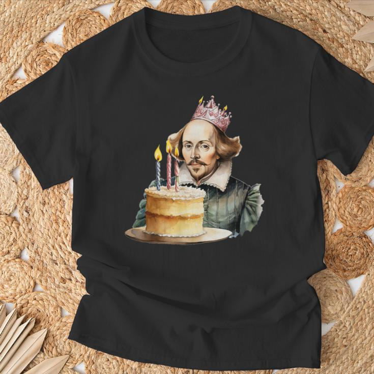 Adult Birthday Party Shakespeare Theme T-Shirt Gifts for Old Men