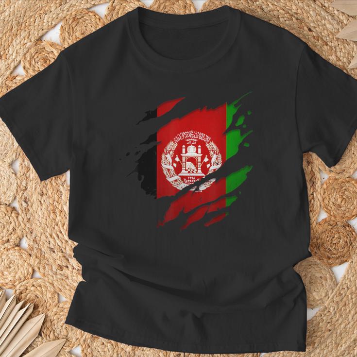 Afghanistan Afghan Afghanistan Flag T-Shirt Geschenke für alte Männer