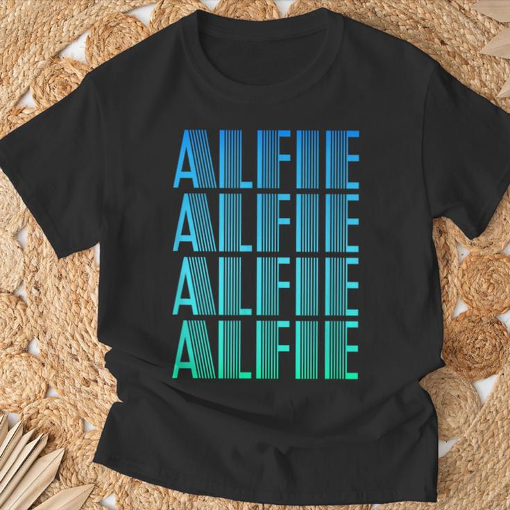 Alfie Name For Boy Named Alfie T-Shirt Gifts for Old Men