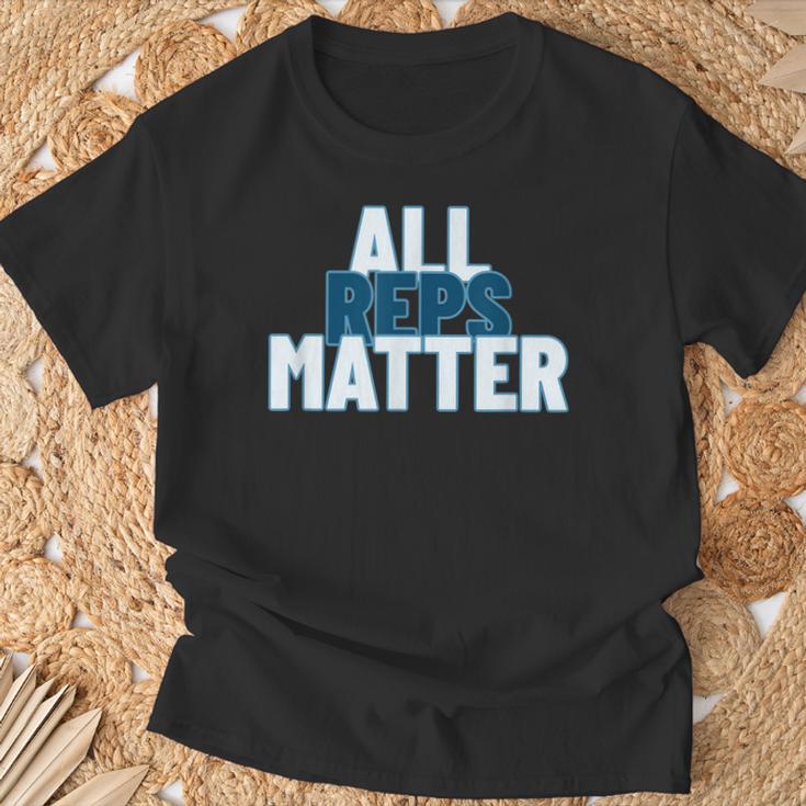 Alle Reps Matter Sportbekleidung T-Shirt Geschenke für alte Männer