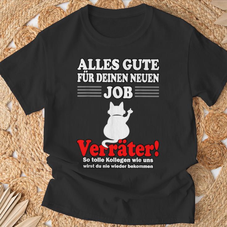 Alles Gute Für Dein Neue Job S T-Shirt Geschenke für alte Männer