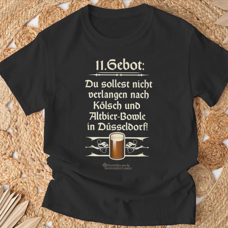 Altbier 11 Gebot Original Düsseldorfer Altbier T-Shirt Geschenke für alte Männer