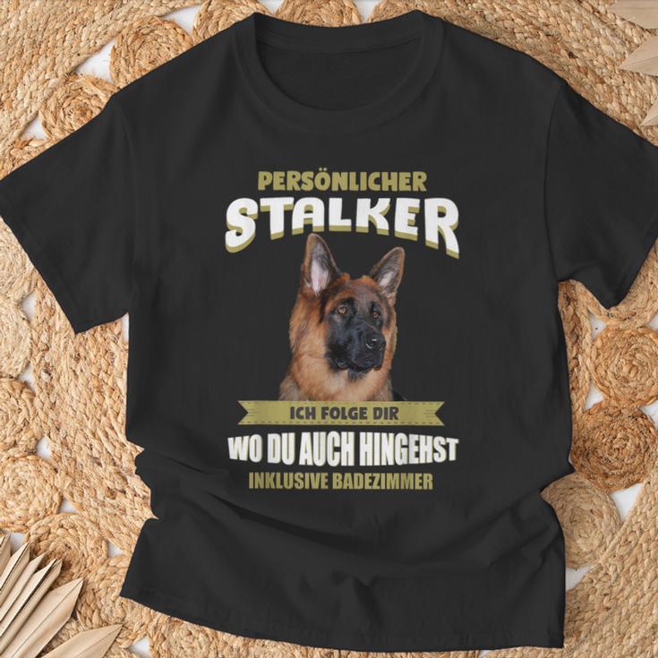 Altdeutscher Schäferhund Hund Old German Shepherd T-Shirt Geschenke für alte Männer